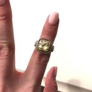 Gorgeous Yellow Gemstone Ring 💛💛✨✨